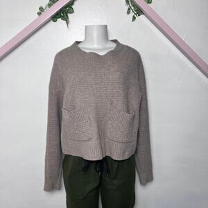 Grey cashmere sweater size m